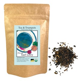 USDA Organic Decaf Earl Grey Loose Leaf Tea - 1 Pound (16 oz)