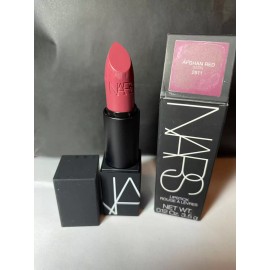 NARS Not Perfect Nars Satin Lipstick 2911 AFGHAN RED - Full Size 0.12 Oz. / 3.5 g