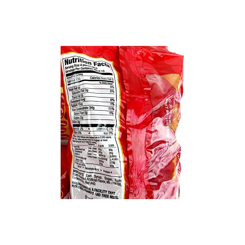 Sweet Candy Company Red Cinnamon Gummy Bears - Hot and
