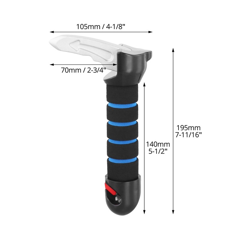 QWORK® autotürgriff assistent, einstiegshilfe auto griff, hilft beim ein und