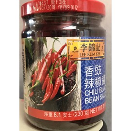 Lee Kum Kee Chili Black Bean Sauce, 8.1 Ounce (pack of 4)