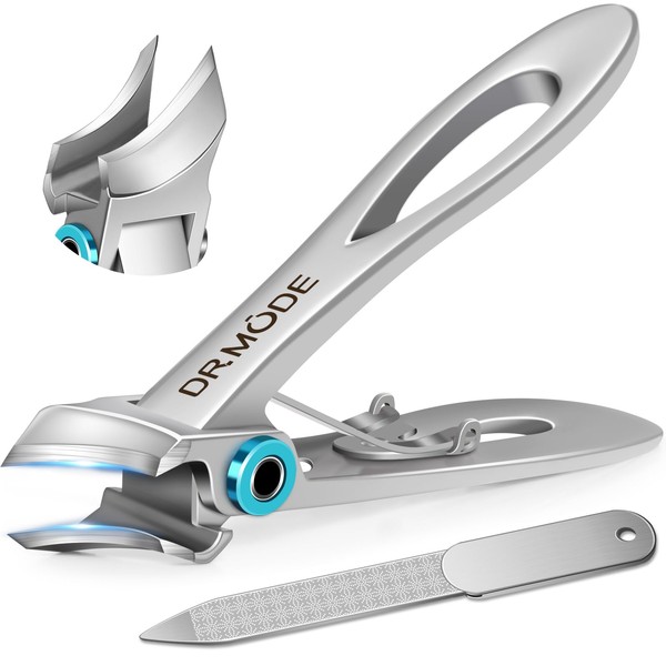 DRMODE Toenail Clippers for Thick Toenails for Seniors, Slanted Nail