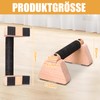 Cioquli 2 x push-up handles, 25 cm wooden handstand parallettes
