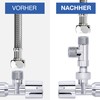 VARIOSAN 10360 3/8 Inch Brass T-Piece Distributor for Angle Valves,
