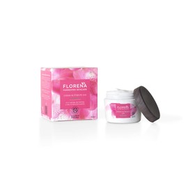 FLORENA Fermented Skincare Natural Care Cream 24h Natural Face Cream Based on Camellia and Olive Oil, Vegan Day Cream Rich and Quick Absorbent, 50 ml