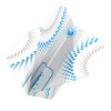 WINMAU Prism Zeta Circles White & Blue Dart Flights -