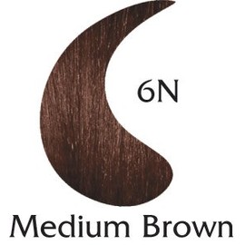 EcoColors Haircolor Medium Brown - 6N (2 oz color 2 oz developer)