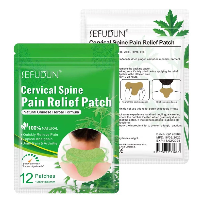 Parche Terapéutico Alivia Dolor Rodilla Permite Movilidad Herbal