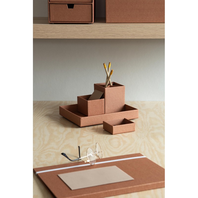 BIGSO LENA Desk Organiser for Pens, Paper Clips, Sticky Notes