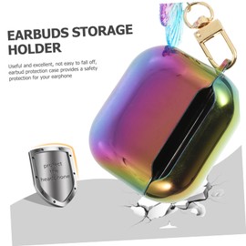 Gatuida Material Earbuds Case for Durable Wireless Earbuds Storage Holder Keyring