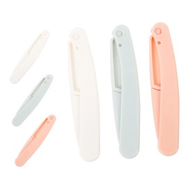 Ipetboom 6pcs Portable Eyebrow Razor Kit Shaper for Precise Grooming of Eyebrows Facial Hair Bikini Area Lightweight Design for Women Random Colors Random Color