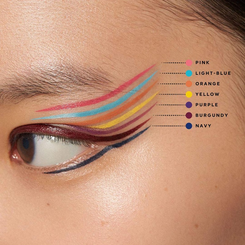 UZU BY FLOWFUSHI Eye Opening Liner [Yellow] Liquid Eyeliner Hot