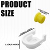 SWQS KV6Z-7K340-A DG9Z-7S004-A Transmission Shifter Cable Bushing with Cap Compatible
