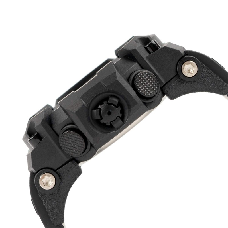 Arius ADWW18107RCSOL-01 Men's Digital Wristwatch, Solar, Inverted LCD, Black