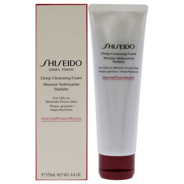 Shiseido Deep Cleansing Foam by Shiseido for Women - 4.4
