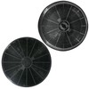 Spares2go Carbon Charcoal Filters for Belling 600CGH 444448742 Cooker Extractor