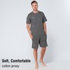 The Essentials Wardrobe Mens TEW Shorty Pyjamas - Dark Grey