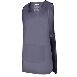 MISEMIYA BZZ-868 Unisex Sanitary Cleaning Apron, gray