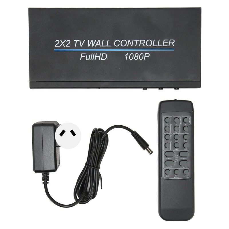 2x2 TV Wall Controller HD Multimedia Interface Plug and Play