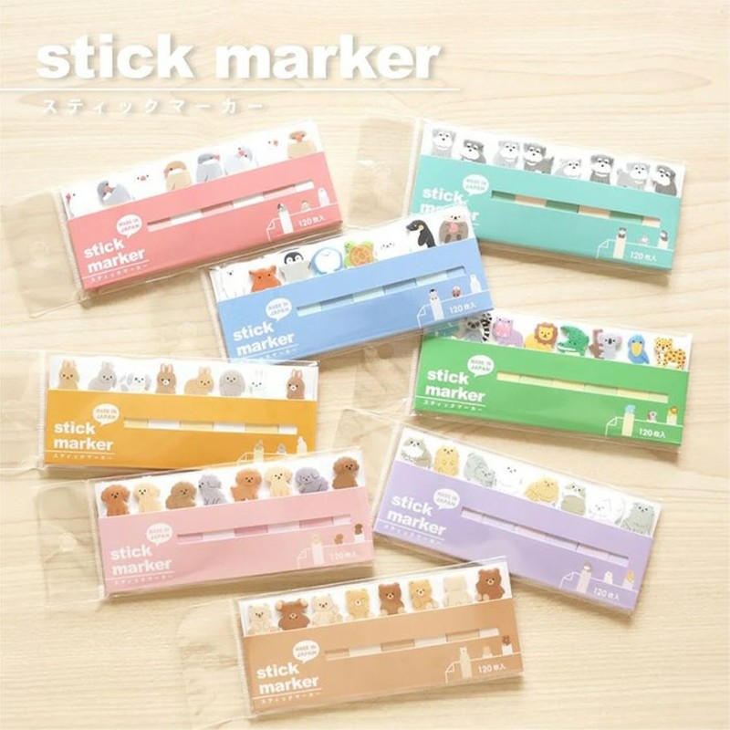 Mind Wave Stick Markers Animal Series Sticky Notes (Panda)