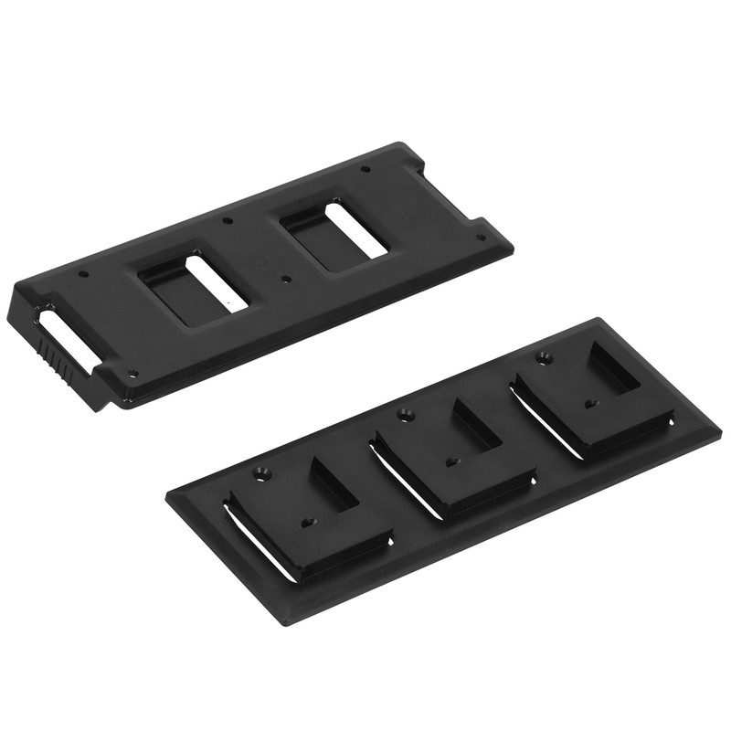 Power Tool Battery Holder Set 3 Hole Mount Ready Dock