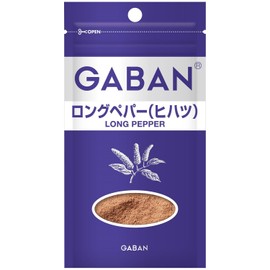 House GABAN Long Pepper Bag, 0.2 oz (7 g) x 5 Packs (0.2 oz (7 g) (5 Pieces) [Enjoy the Fragrant Spice Series Made with Ingredients at Home! Zipper Closure