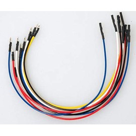 Sanhayato TTW-201 Test Wire Female to Male (5 Colors, 10 Pack)