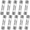 Kingdder 10 Pieces Ff10a 600v Multimeter Fuses Dc Dmm Fast