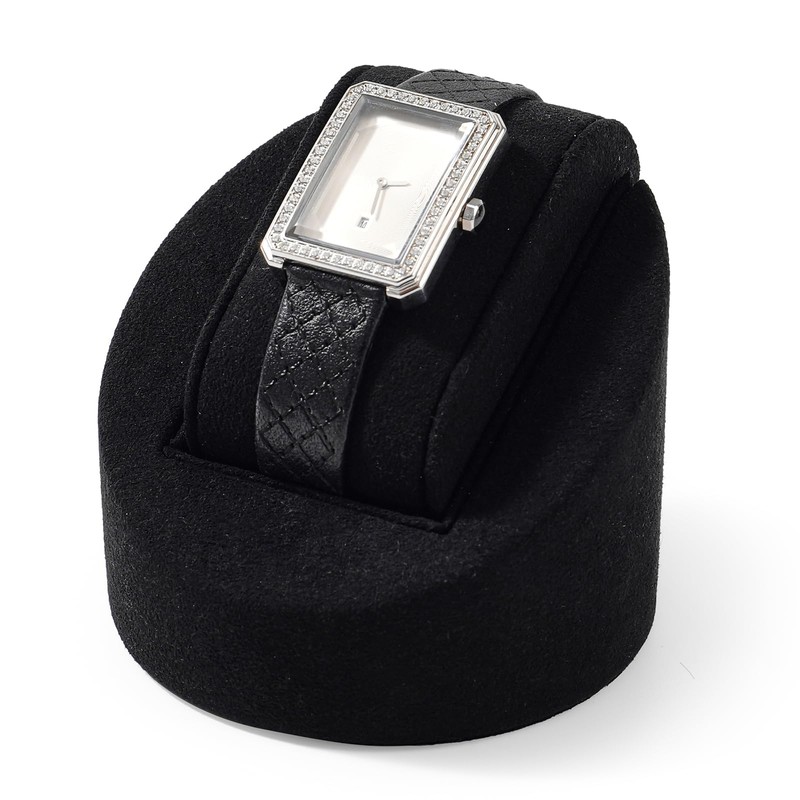 Papten J00202 Watch Stand, For 1 Watch, Microfiber, Display, Storage,