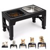 Elevated Dog Feeder for Daily Meals - Adjustable Stand with