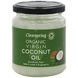 Clearspring Organic Virgin Coconut Oil 200ml (Case of 6)
