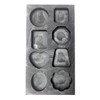 LLF 8-in-1 Graphite Casting Mold for Metal Refining, Scrap Gold