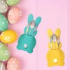 12 Pcs Easter Bunny Utensil Cutlery Holders Bunny Rabbit Shape
