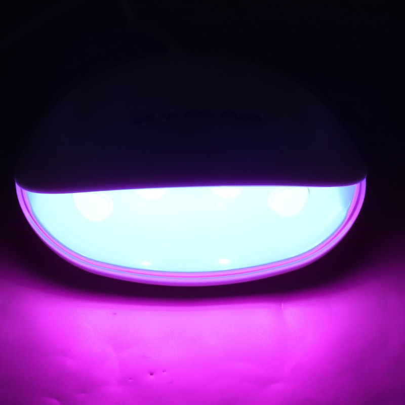 LED Nail Gel Polish Dryer Shell Shaped 12pcs Light Chips