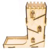 e-Raptor 93629 - Dice Towers: Castle (Wooden)