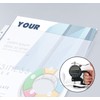 A4 Punched Pocket Top Loading 11.8 x 9.2in,100 Sheet Page