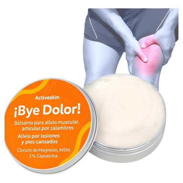Crema Para Dolor Muscular Y Artritis Con Magnesio Y Msm
