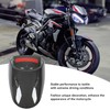 Motorcycle Front Mudguard Extender Carbon Fiber Pattern Smooth Surface Replacement