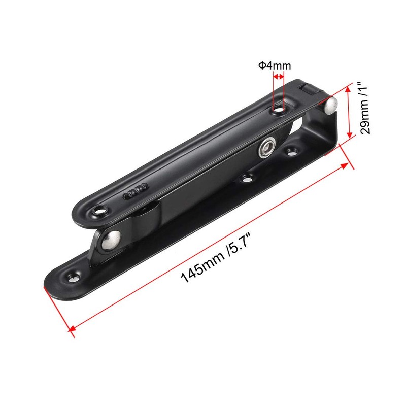 uxcell Folding Bracket 6 Inch 150mm for Shelves Table Desk