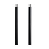 SGLfarmty Matte Black M10 Threaded Extension Rod for Pendant Light,