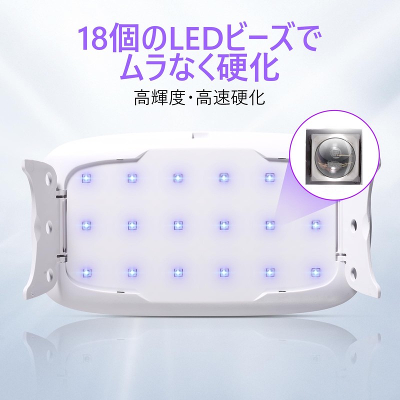 LET'S RESIN UV Light, Large Size, Resin Light, Gel Nail