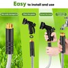Garden Hose Metal 200FT, Stainless Steel Heavy Duty Water Hose