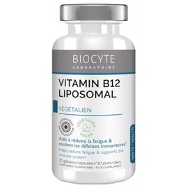 Biocyte Vitamin B12 Liposomal 30 Capsules