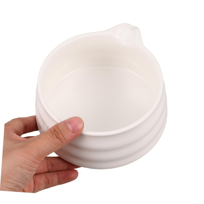 NOLITOY 1 Set Ceramic Matcha Tea Bowl with Spout Traditional