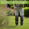 Wanocean 2Pcs Lawn Care Leg Gaiters, Waterproof Trimming Leg Protectors,