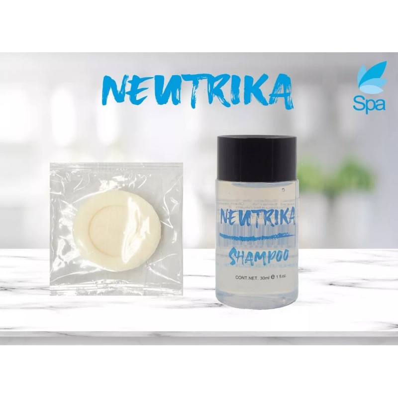 Neutrika Jabón 15g Y Shampoo Hotelero 30ml - 100 Pzas.