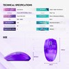 Fantech Aria XD7 Atomic Wireless Gaming Mouse, Tri-Mode Connection Pixart