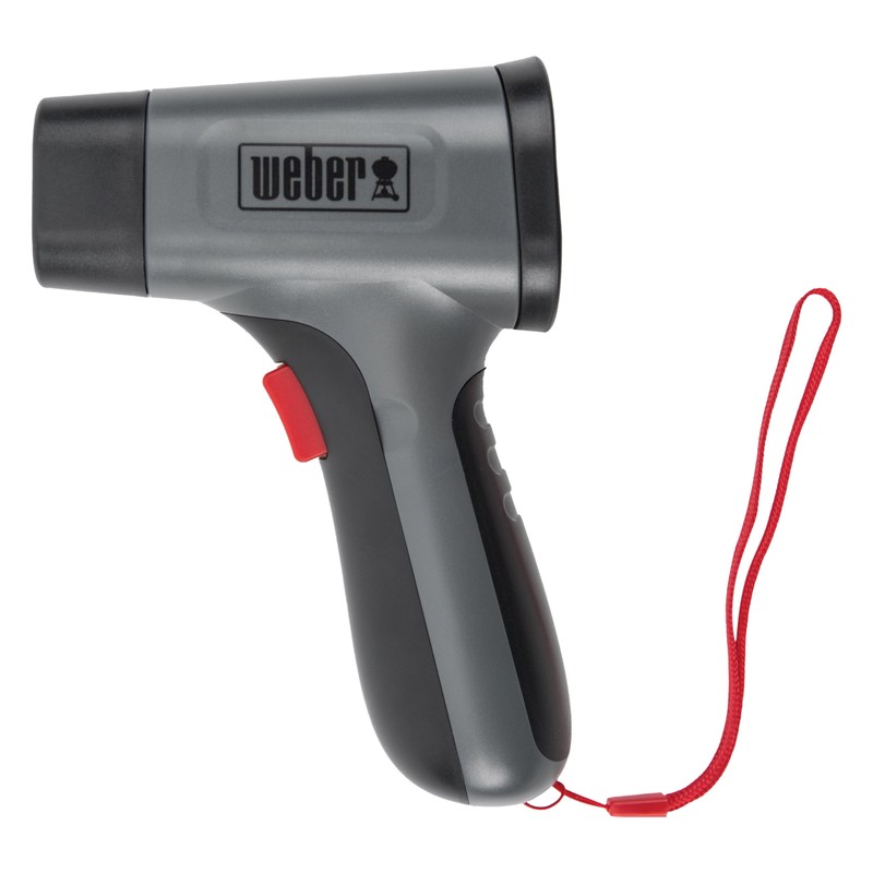 Weber Griddle Infrared Thermometer, Black, Wireless Digital Meat Thermometer for