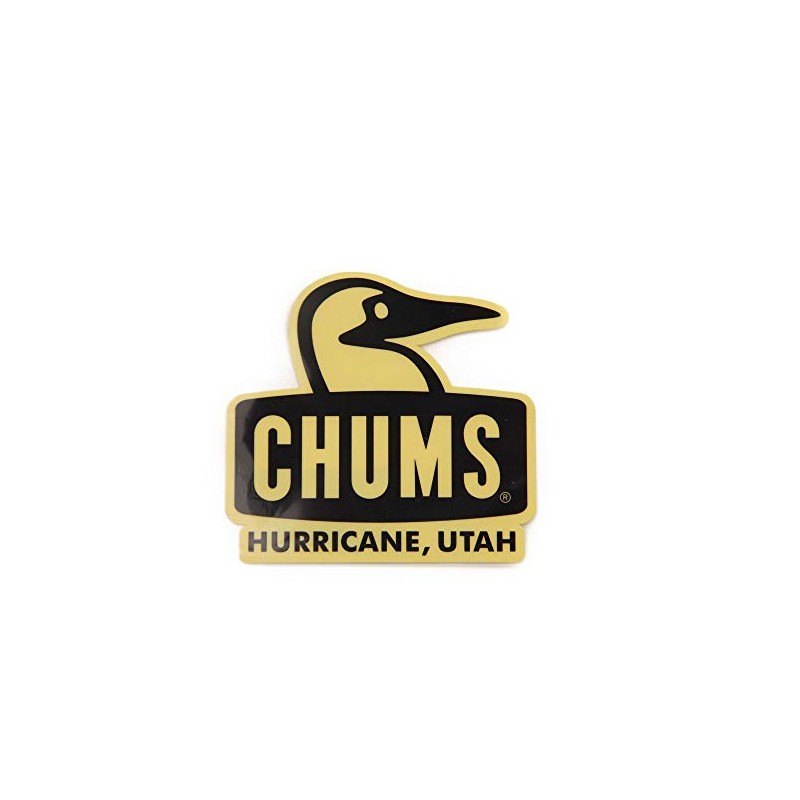 CHUMS CH62-1124-K001-00 Booby Face Sticker Black