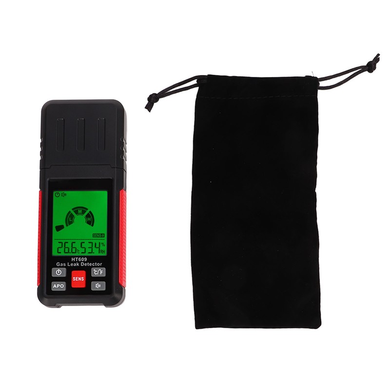 Gas Detector Propane Leak Tester Alarm Temperature Humidity Sensor Tool